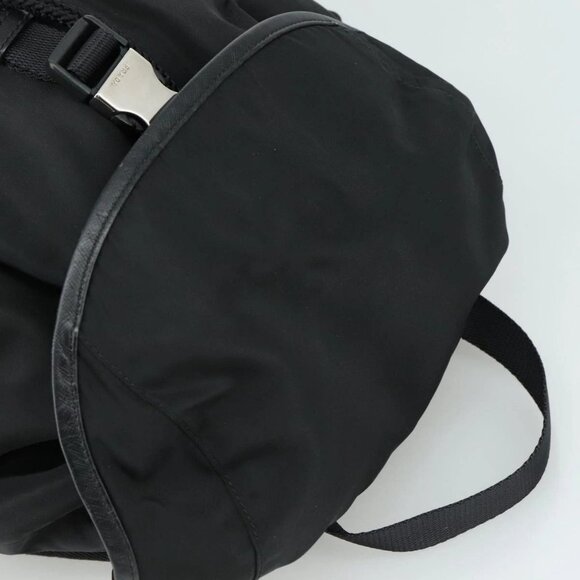 PRADA Backpack Nylon Black Auth - Picture 8 of 15